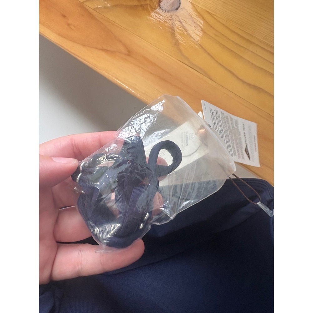 NWT CALIA Twisted Bandeau One Piece Swimsuit – Opulent Blue – Size 12 - Picture 6 of 6